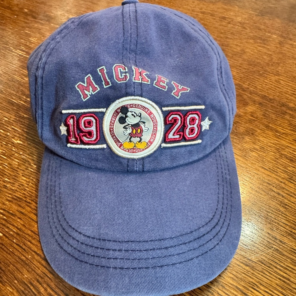 Mickey Mouse Blue Baseball Cap